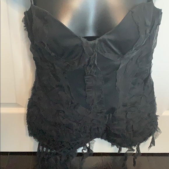 Elizabeth and James Black Corset - Picture 2 of 5